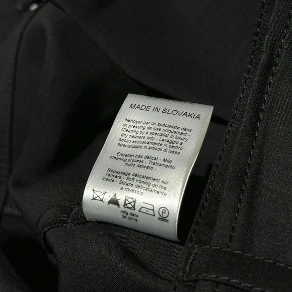 Lanvin Cropped belted bondage trouser